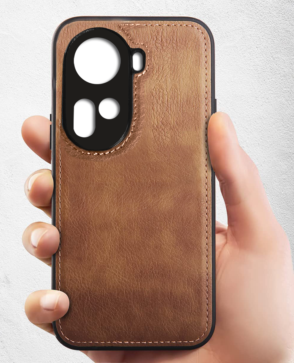 Custodia A Libro Con Portafoglio Per Oppo Reno 11 5G - Pelle PU Con Chiusura Magnetica E Supporto - Rossa - 3
