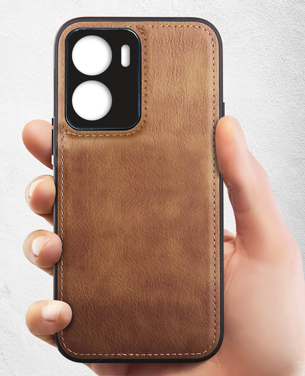 Vivo Y56 T2x Y16 5G Premium PU Leather Back Cover Case By