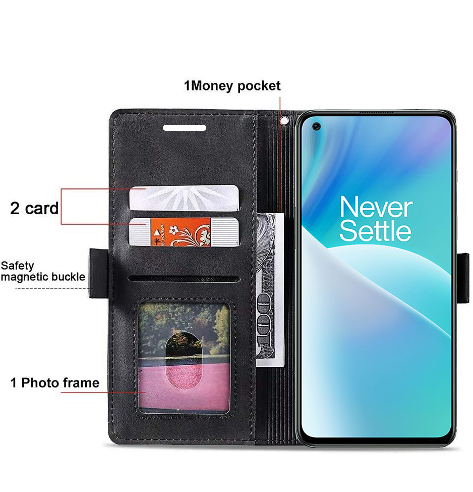 Excelsior Premium PU Leather Wallet flip Cover Case For Oneplus Nord 2T