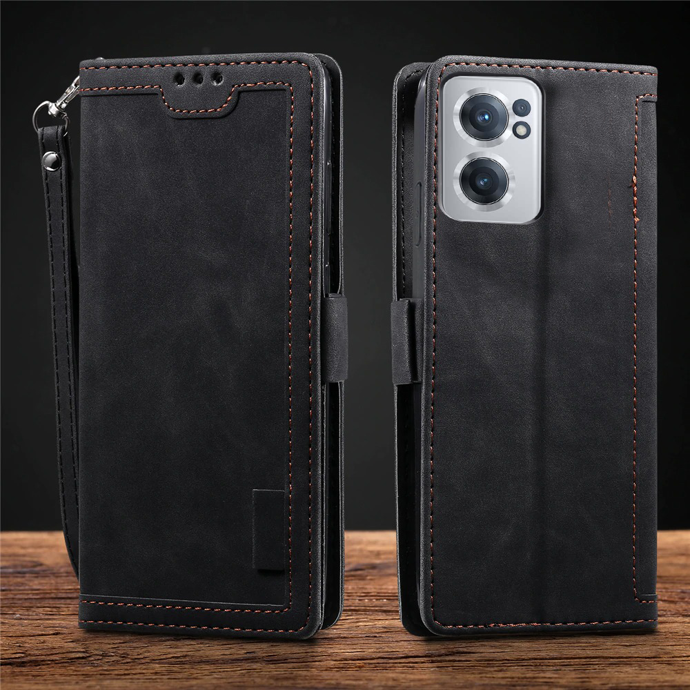 Oneplus Nord CE 2 leather case cover with camera protection