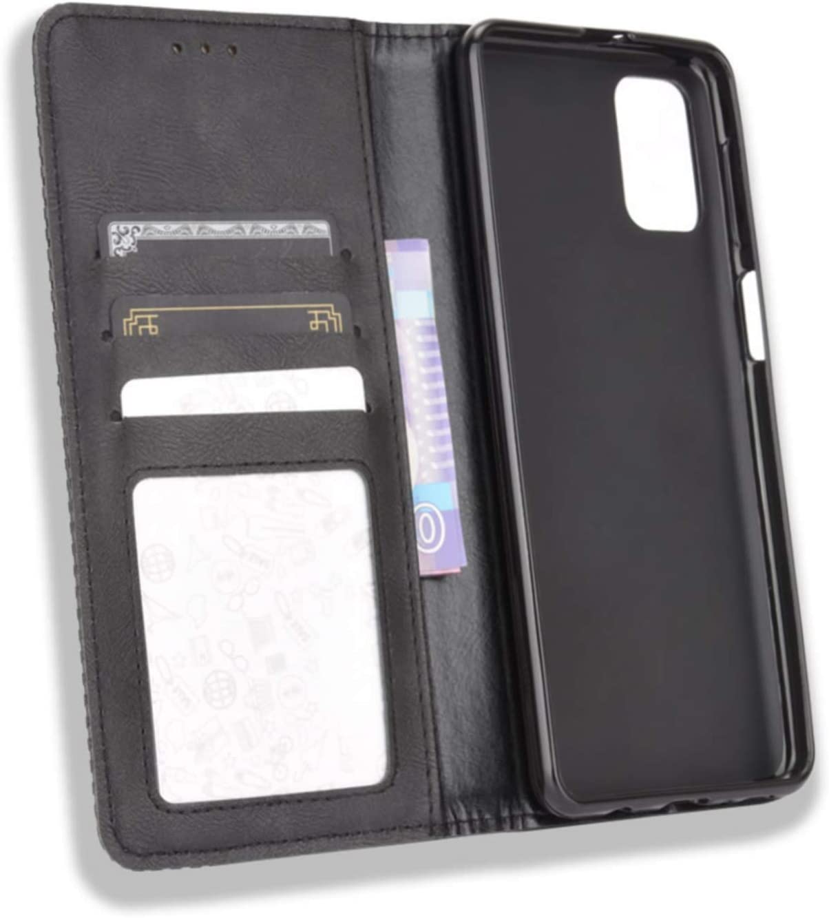 Samsung Galaxy M51 full body protection Leather Wallet flip case cover by Excelsior