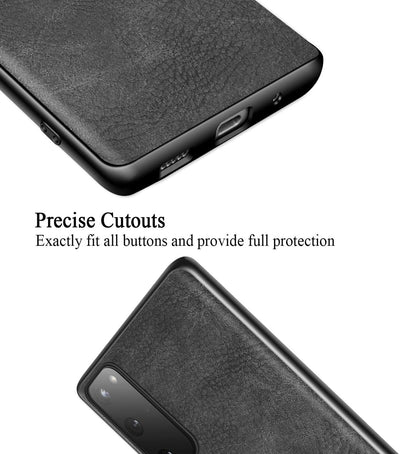 Samsung Galaxy S20 FE 360 degree protection leather back case cover by excelsior