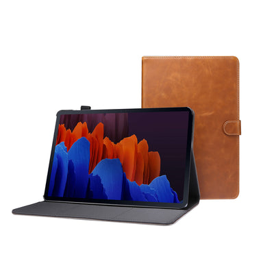 Excelsior Premium Leather Flip Cover Case For Samsung Galaxy Tab S7