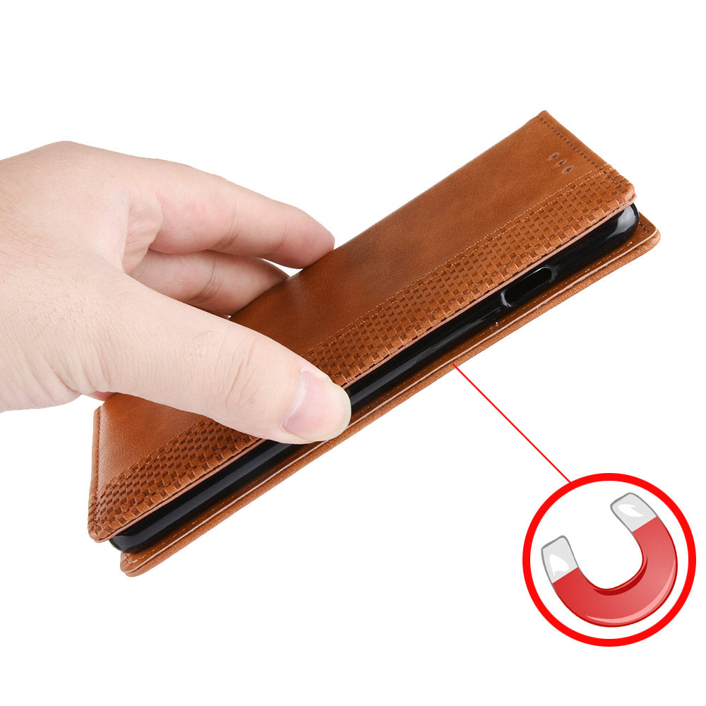 Excelsior Premium Leather Wallet Flip Cover Case For Vivo V17