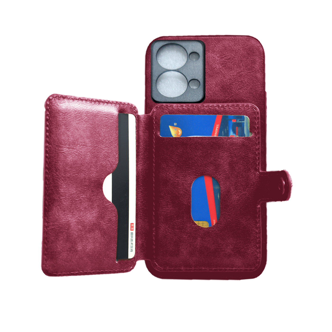 Excelsior Premium Card Holder | PU Leather Back Cover case for Oneplus Nord 2T