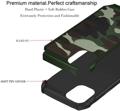 Excelsior Premium Military Design Back Cover for Apple iPhone 11 Pro