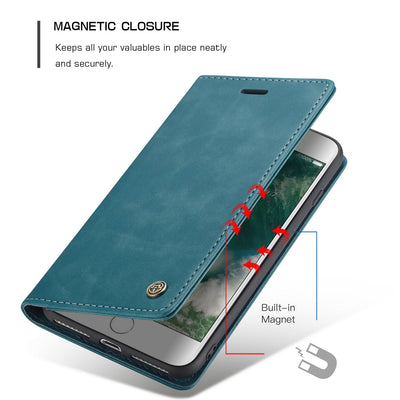 Apple iPhone 7 Plus Magnetic flip Wallet case cover
