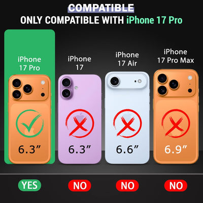 Apple iPhone 17 Pro Premium PU Leather Wallet flip Cover Case By Excelsior