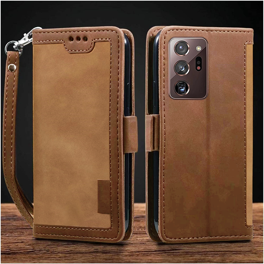 Leather Flip Galaxy Note 20 Ultra Flip Case Excelsior Premium PU