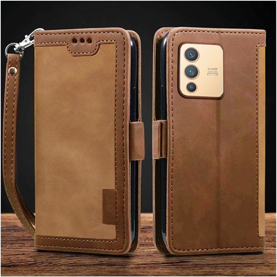 Excelsior Premium PU Leather Wallet flip Cover Case For Vivo V23 Pro 5G
