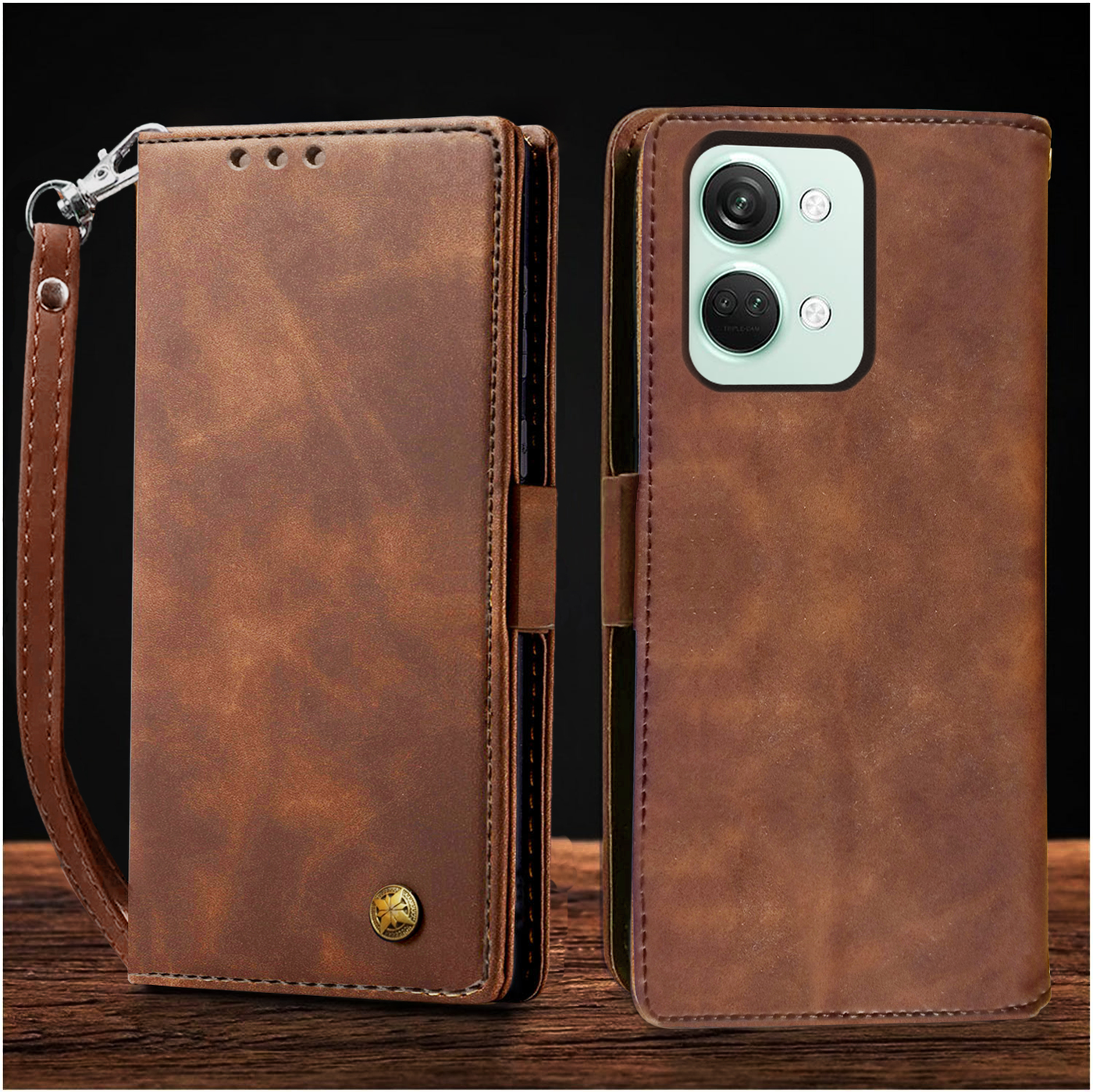 Oneplus Nord 3 Premium PU Leather Wallet flip Cover Case By Excelsior