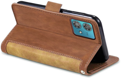 Moto Edge 40 NEO Premium PU Leather Wallet flip Cover Case By Excelsior