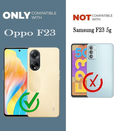Oppo F23 5G Premium PU Leather Wallet flip Cover Case By Excelsior