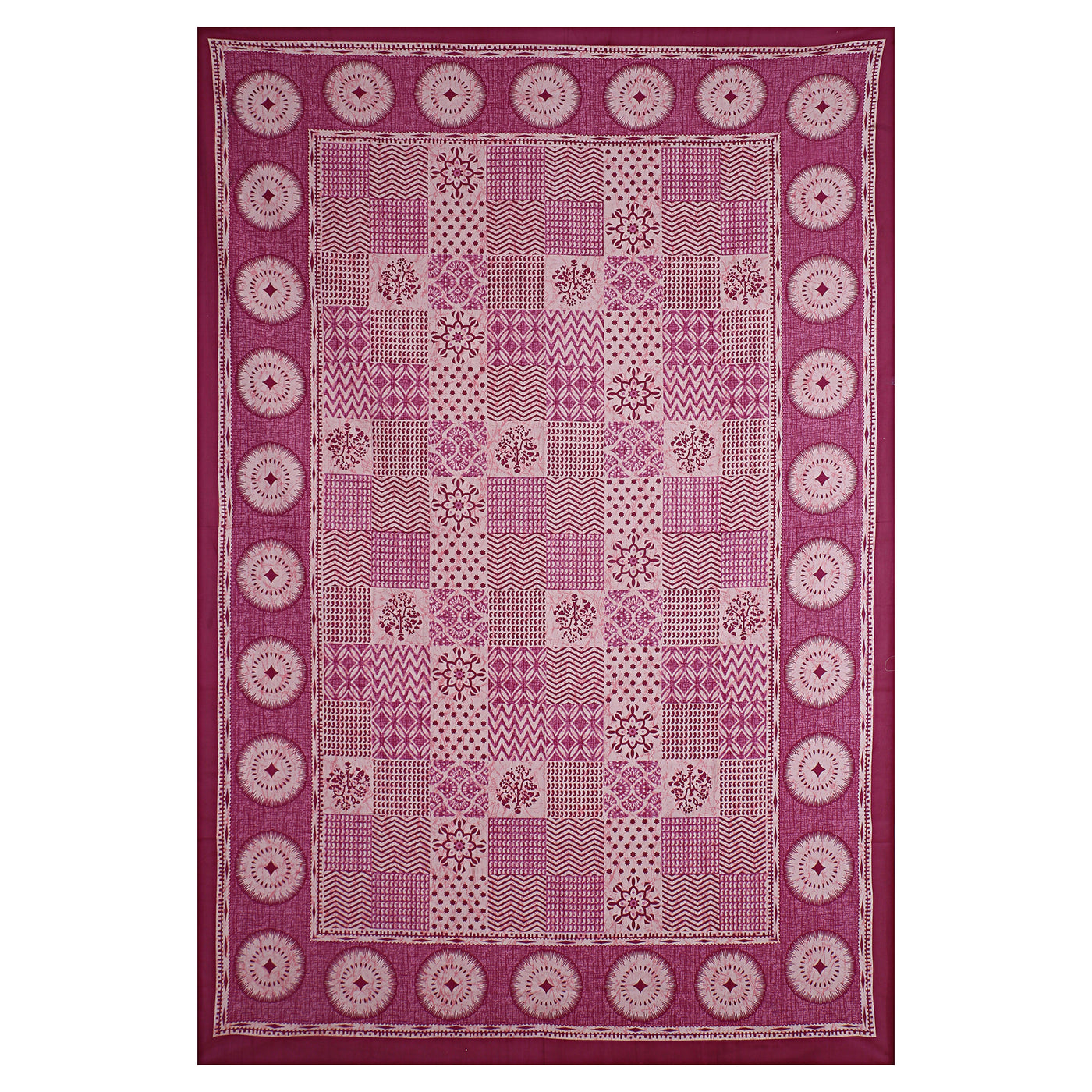 Braise Premium |100% Pure Cotton | Single Bedsheet with 1 Pillow Cover (ELSN06)