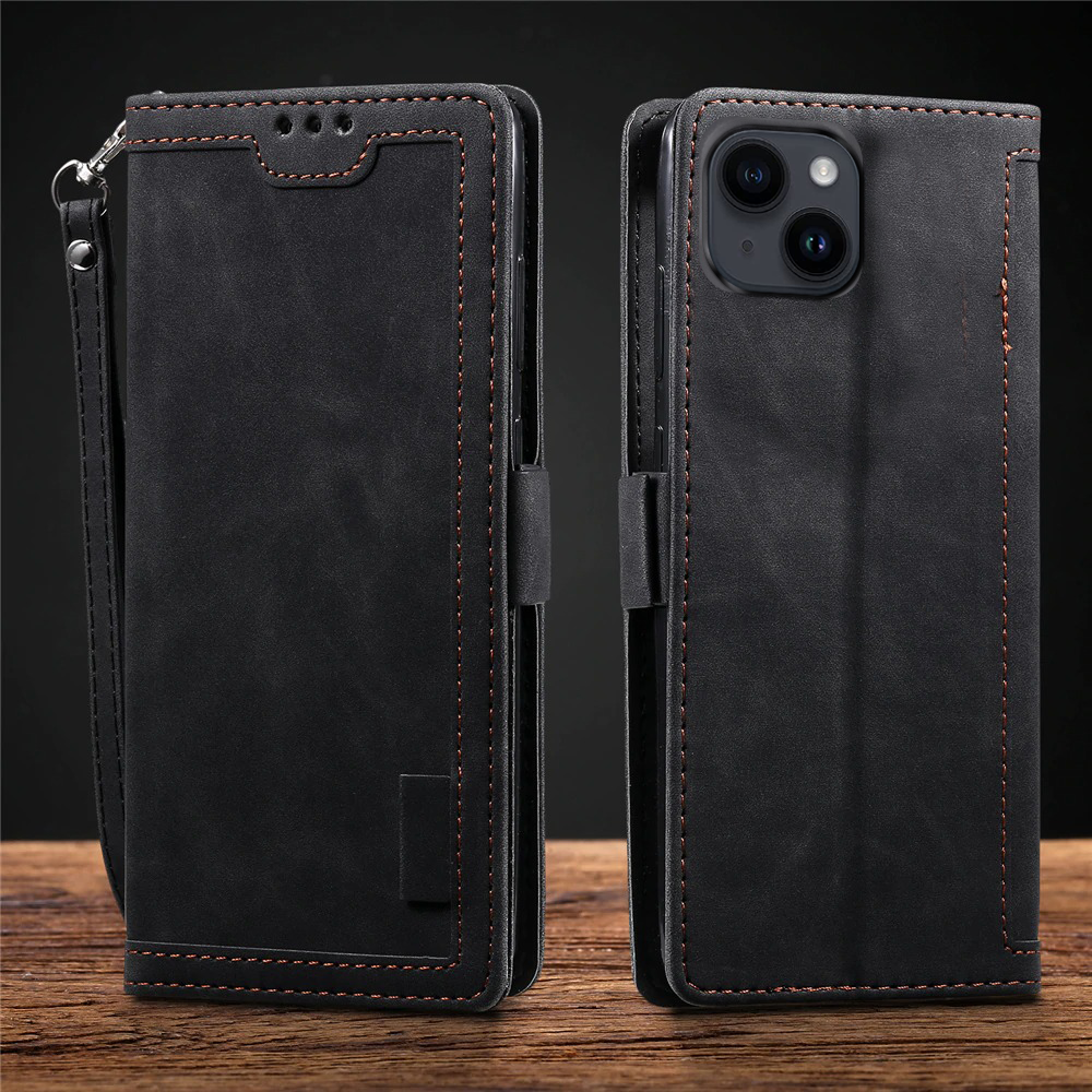 Excelsior Leather Wallet flip Cover Case For Apple iPhone 14 Plus