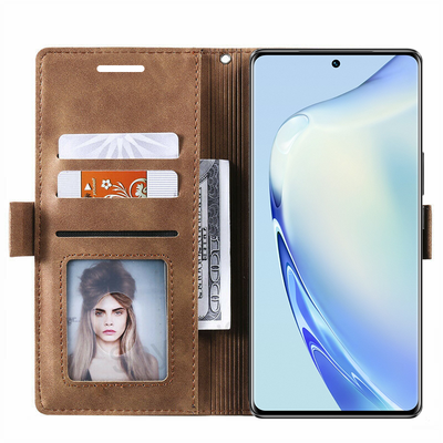 Excelsior Premium PU Leather Wallet flip Cover Case For Vivo V27 | Vivo V27 Pro 5G