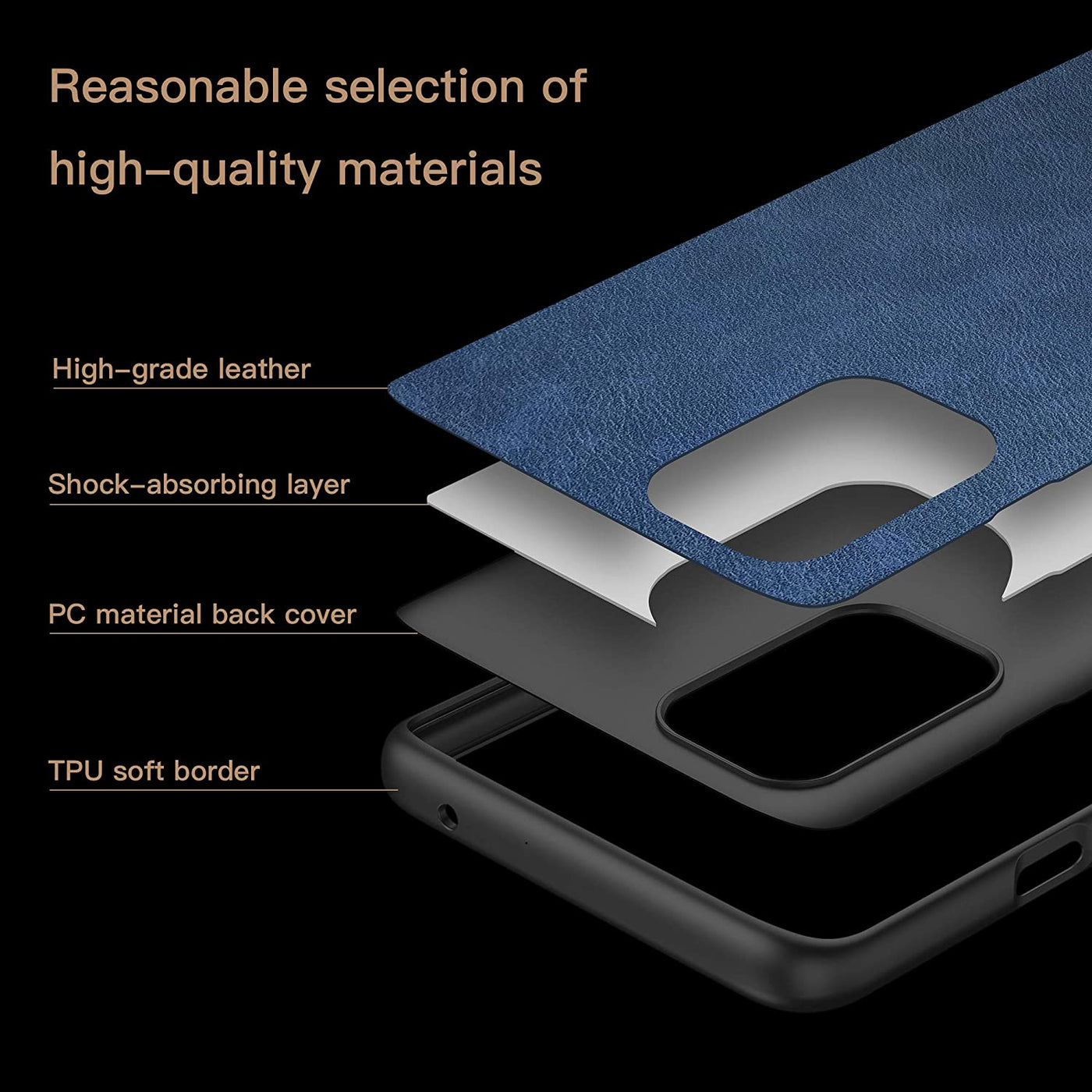 Excelsior Premium PU Leather Back Cover case For Xiaomi Redmi Note 12 Pro Plus 5g