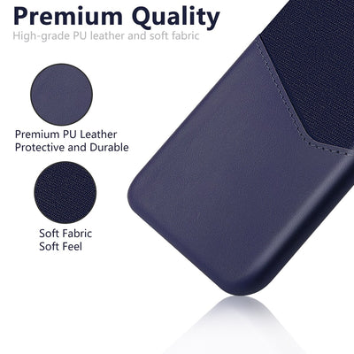 Excelsior Premium Card Holder | PU Leather Hard Back Cover Case for Vivo X90 Pro