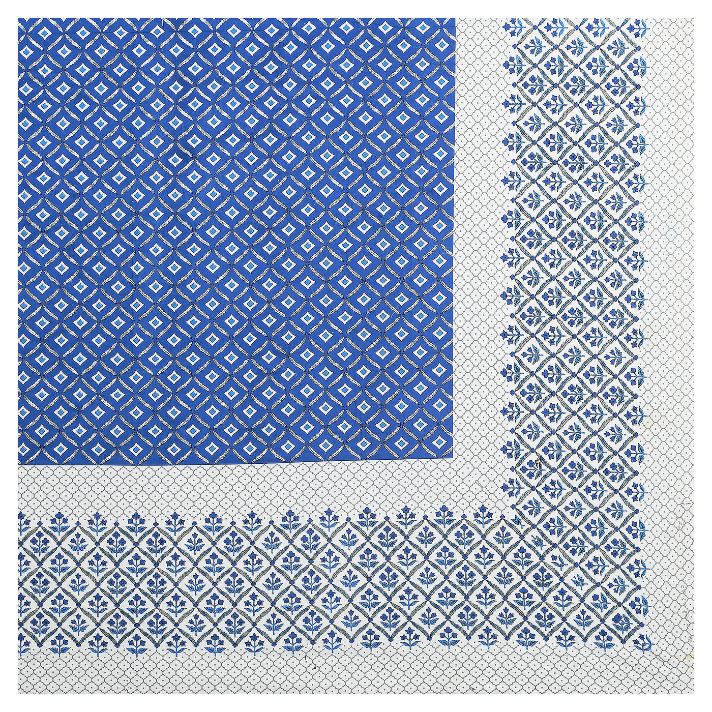 Braise Premium | Full Size 87 x 104 in | 100% Pure Cotton | Double Bedsheet with 2 Pillow Covers (PKC 09)