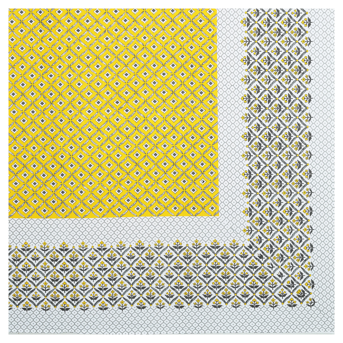 Braise Premium | Full Size 87 x 104 in | 100% Pure Cotton | Double Bedsheet with 2 Pillow Covers (PKC 09)