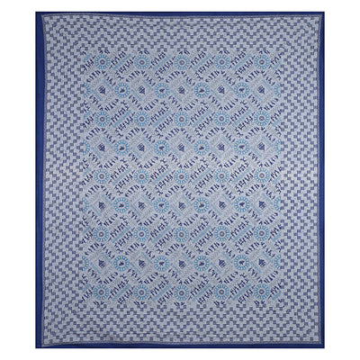 Braise Premium | Full Size 87 x 104 in | 100% Pure Cotton | Double Bedsheet with 2 Pillow Covers (PKC 06)