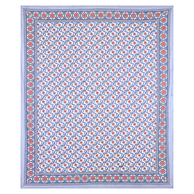 Braise Premium | Full Size 87 x 104 in | 100% Pure Cotton | Double Bedsheet with 2 Pillow Covers (PKC 13)