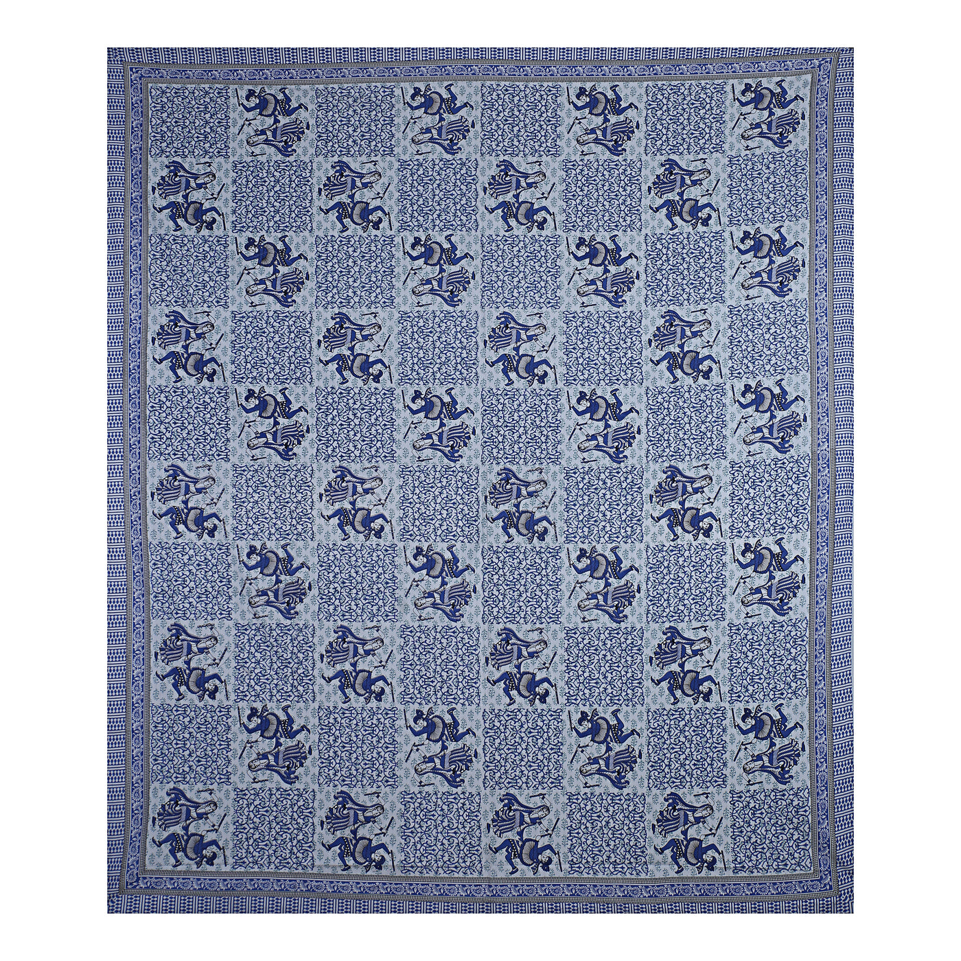 Braise Premium | Full Size 87 x 104 in | 100% Pure Cotton | Double Bedsheet with 2 Pillow Covers (PKC 03)