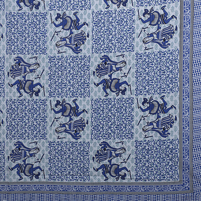 Braise Premium | Full Size 87 x 104 in | 100% Pure Cotton | Double Bedsheet with 2 Pillow Covers (PKC 03)