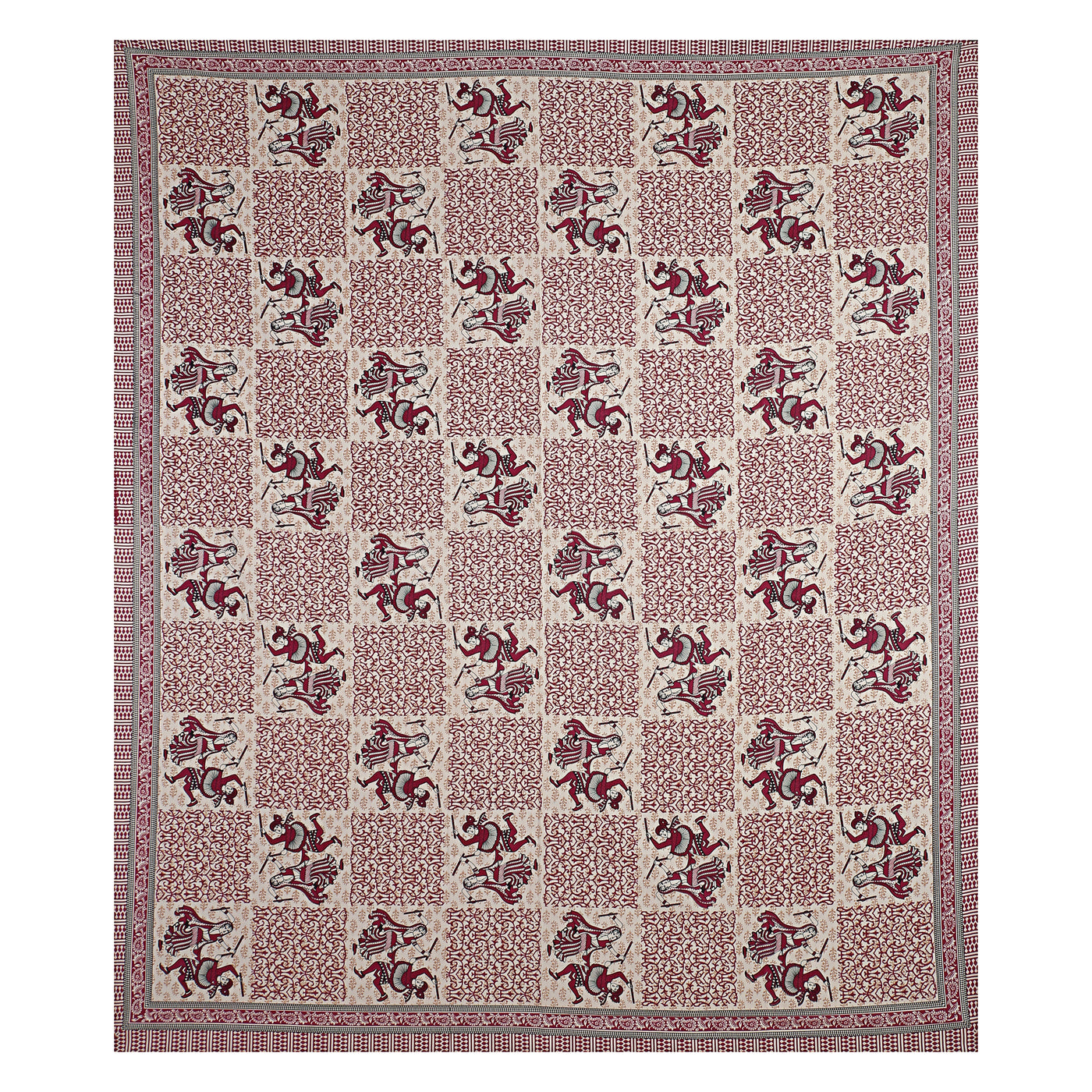 Braise Premium | Full Size 87 x 104 in | 100% Pure Cotton | Double Bedsheet with 2 Pillow Covers (PKC 03)