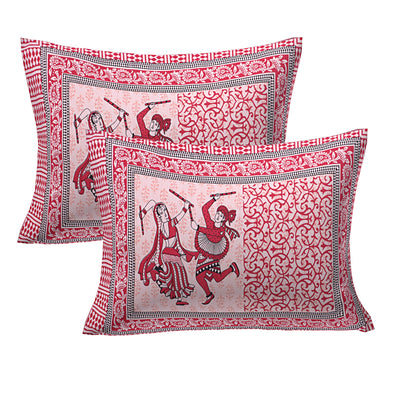 Braise Premium | Full Size 87 x 104 in | 100% Pure Cotton | Double Bedsheet with 2 Pillow Covers (PKC 03)