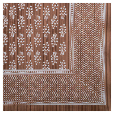 Braise Premium | Full Size 87 x 104 in | 100% Pure Cotton | Double Bedsheet with 2 Pillow Covers (PKC 10)