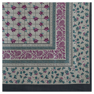 Braise Premium | Full Size 87 x 104 in | 100% Pure Cotton | Double Bedsheet with 2 Pillow Covers (PKC 07)