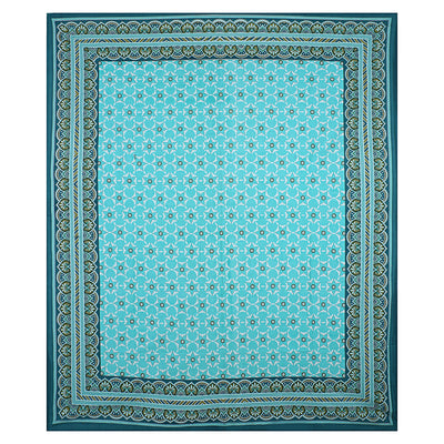 Braise Premium | Full Size 87 x 104 in | 100% Pure Cotton | Double Bedsheet with 2 Pillow Covers (PKC 05)