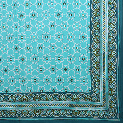 Braise Premium | Full Size 87 x 104 in | 100% Pure Cotton | Double Bedsheet with 2 Pillow Covers (PKC 05)