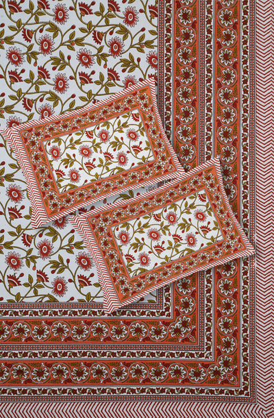 Braise Premium | Full Size 87 x 104 in | 100% Pure Cotton | Double Bedsheet with 2 Pillow Covers (PKC 15)