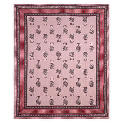 Braise Premium | Full Size 87 x 104 in | 100% Pure Cotton | Double Bedsheet with 2 Pillow Covers (PKC 08)