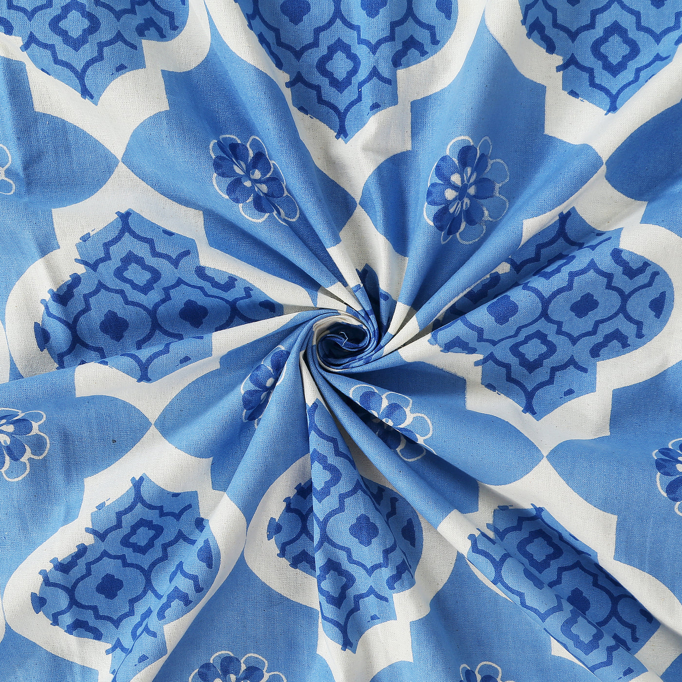 Wanderlust Premium | King Size 100 x 108 in | 100% Pure Cotton | Bedsheet For Double Bed with 2 Pillow Covers (SANS10801)