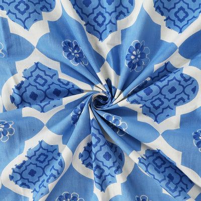 Wanderlust Premium | King Size 100 x 108 in | 100% Pure Cotton | Bedsheet For Double Bed with 2 Pillow Covers (SANS10801)