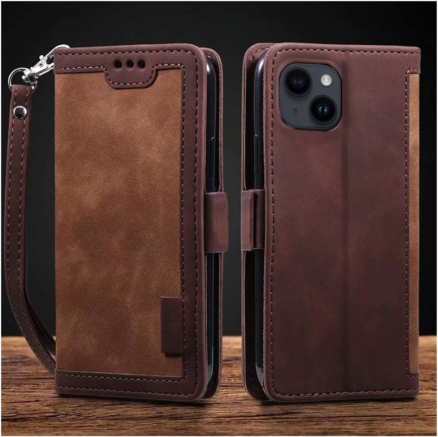 Excelsior Premium PU Leather Wallet flip Cover Case For Apple iPhone 14 Plus