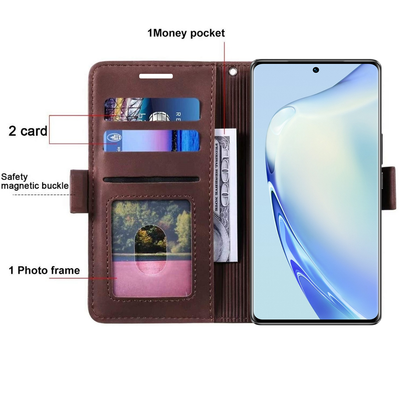 Excelsior Premium PU Leather Wallet flip Cover Case For Vivo V27 | Vivo V27 Pro 5G