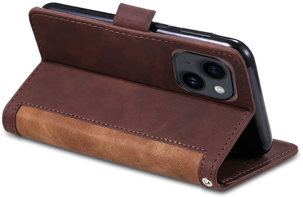 Excelsior Leather Wallet flip Cover Case For Apple iPhone 14 Plus