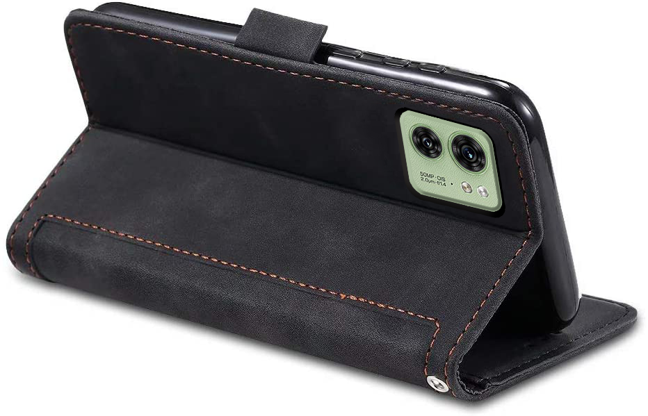 Moto Edge 40 Premium PU Leather Wallet flip Cover Case By Excelsior