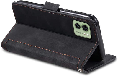 Moto Edge 40 Premium PU Leather Wallet flip Cover Case By Excelsior
