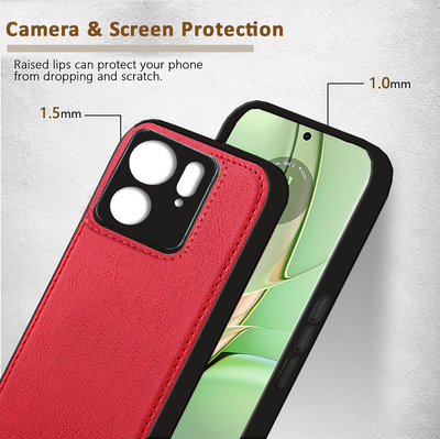 Moto Edge 40 Premium PU Leather Back Cover Case By Excelsior