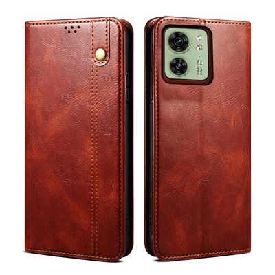 Moto Edge 40 5G Premium Vintage PU Leather Wallet flip Cover Case By Excelsior