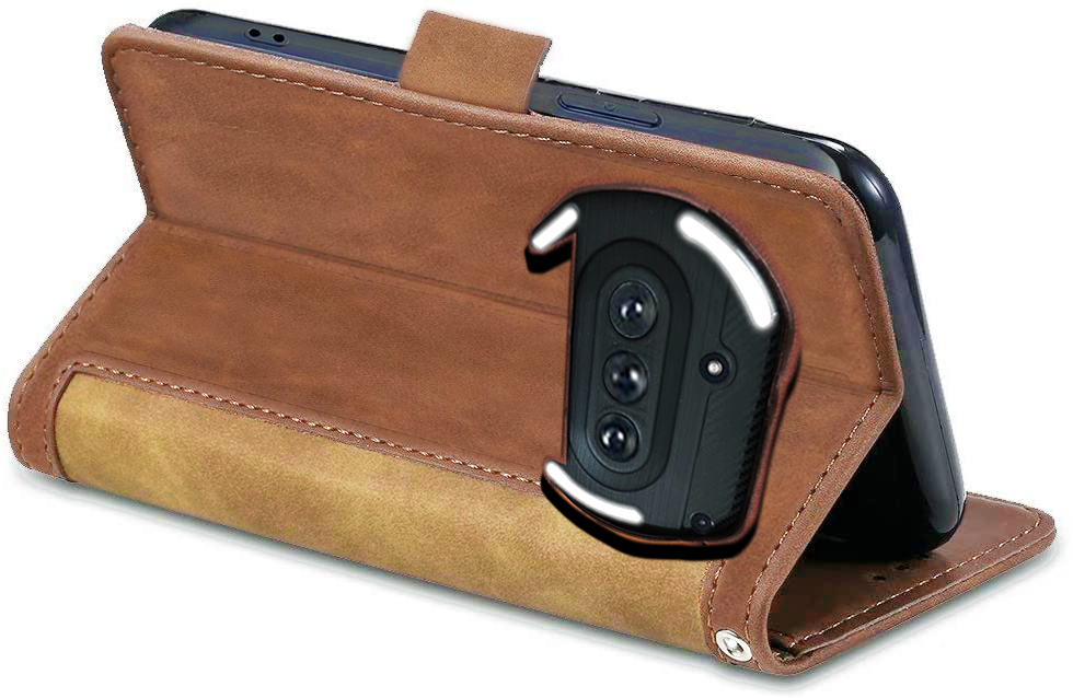 Nothing 3a Premium PU Leather Wallet flip Cover Case By Excelsior