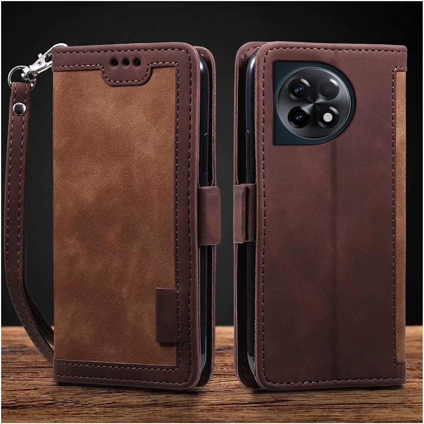 Excelsior Premium PU Leather Wallet flip Cover Case For Oneplus 11R