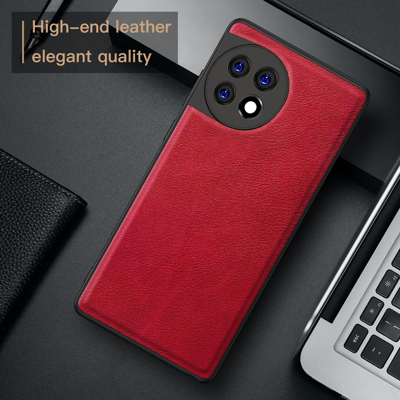 Excelsior Premium Vintage PU Leather Back Cover case For Oneplus 11R