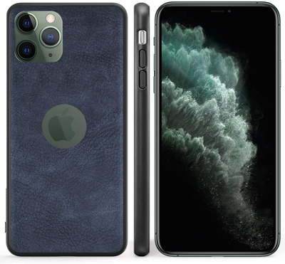 Apple iPhone 11 Pro Max Premium PU Leather Back Cover Case By Excelsior