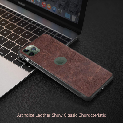 Apple iPhone 11 Pro Max Premium PU Leather Back Cover Case By Excelsior